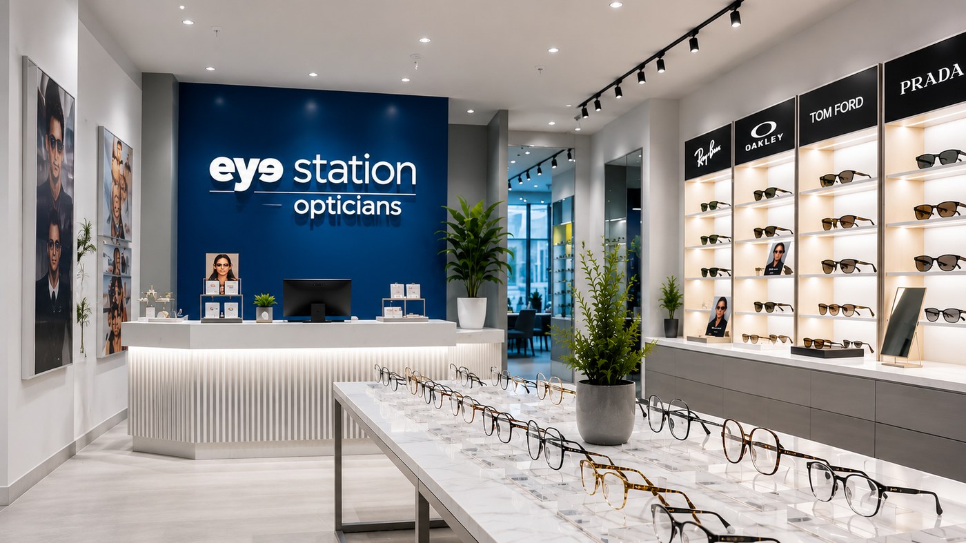 Eye Station Opticians store interior